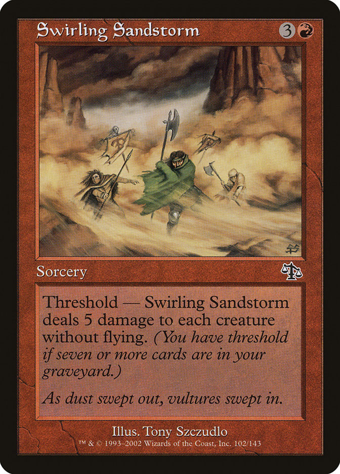 Swirling Sandstorm [Judgment] | Gauntlet Hobbies - Angola