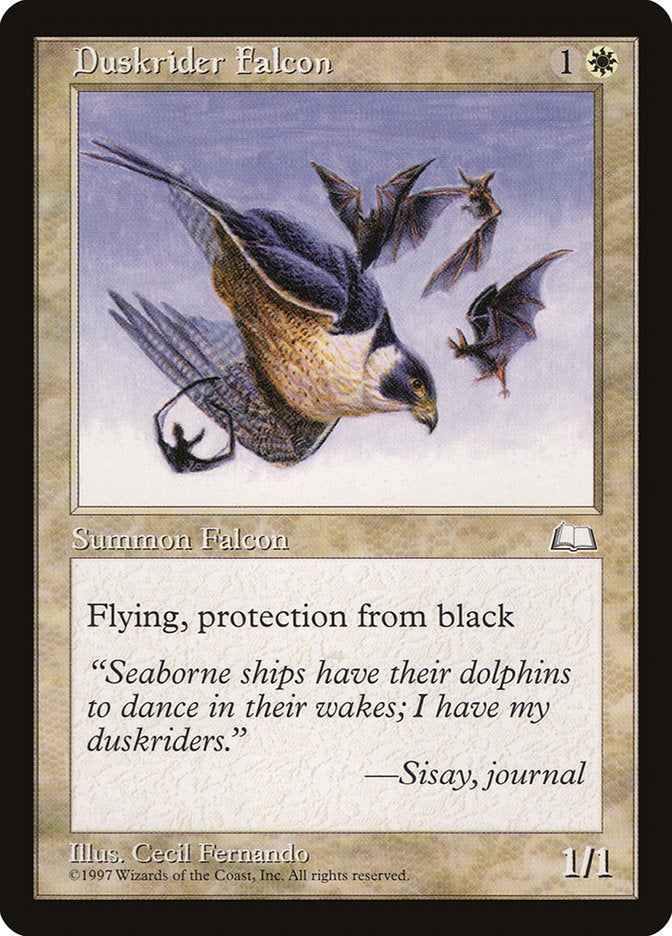Duskrider Falcon [Weatherlight] | Gauntlet Hobbies - Angola