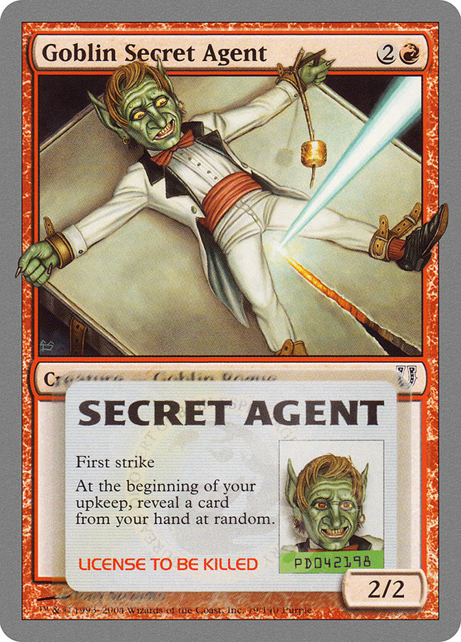 Goblin Secret Agent [Unhinged] | Gauntlet Hobbies - Angola