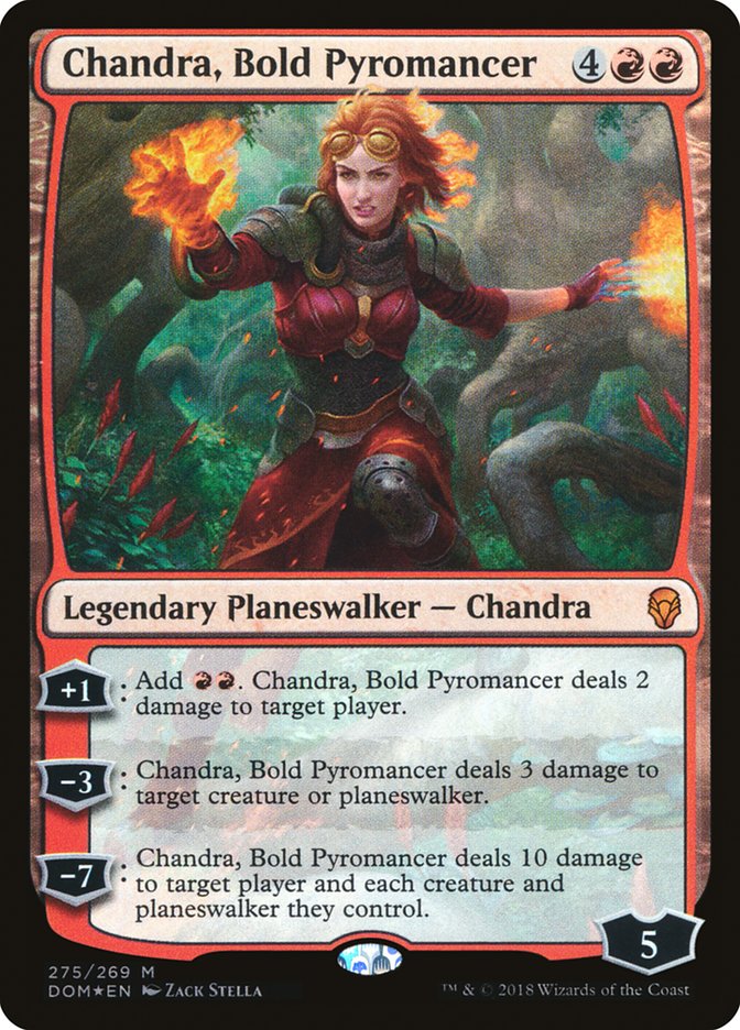 Chandra, Bold Pyromancer [Dominaria] | Gauntlet Hobbies - Angola