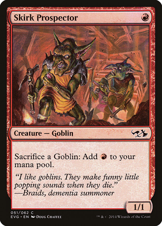 Skirk Prospector (Elves vs. Goblins) [Duel Decks Anthology] | Gauntlet Hobbies - Angola