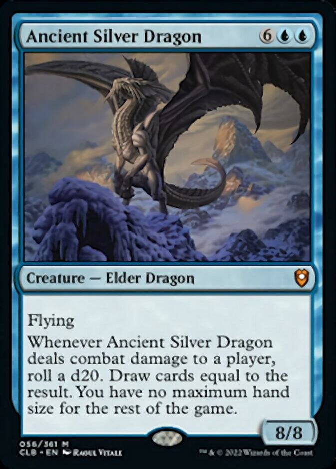 Ancient Silver Dragon [Commander Legends: Battle for Baldur's Gate] | Gauntlet Hobbies - Angola