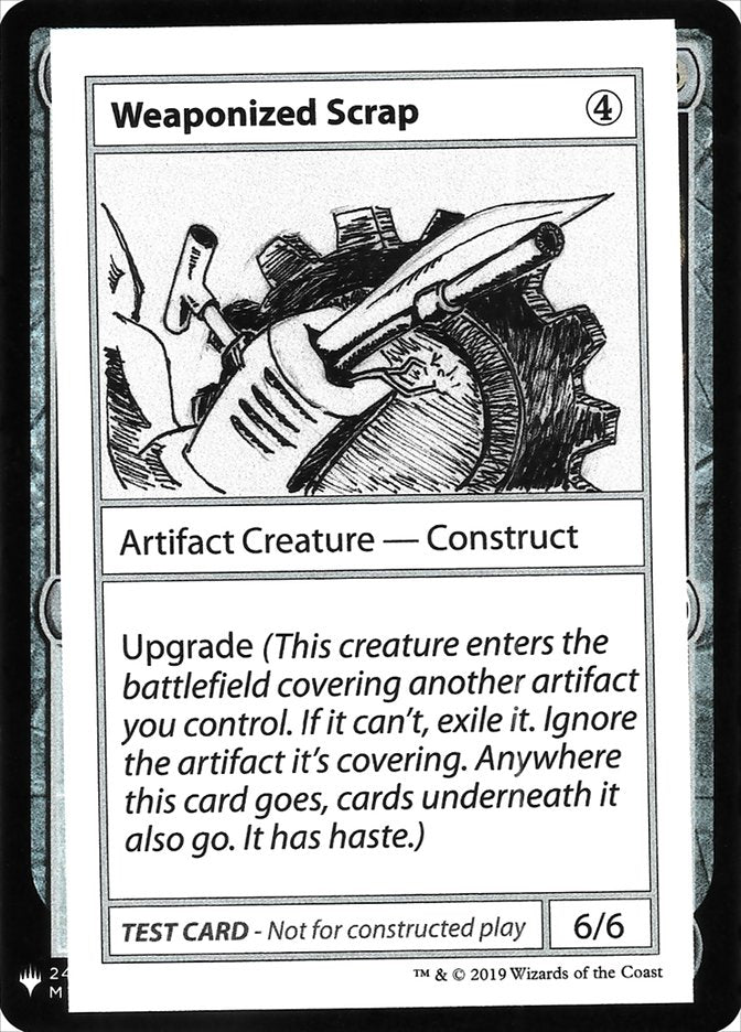 Weaponized Scrap [Mystery Booster Playtest Cards] | Gauntlet Hobbies - Angola
