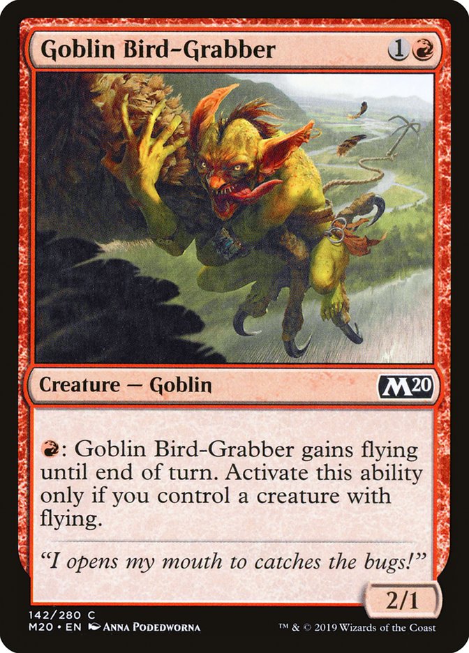 Goblin Bird-Grabber [Core Set 2020] | Gauntlet Hobbies - Angola