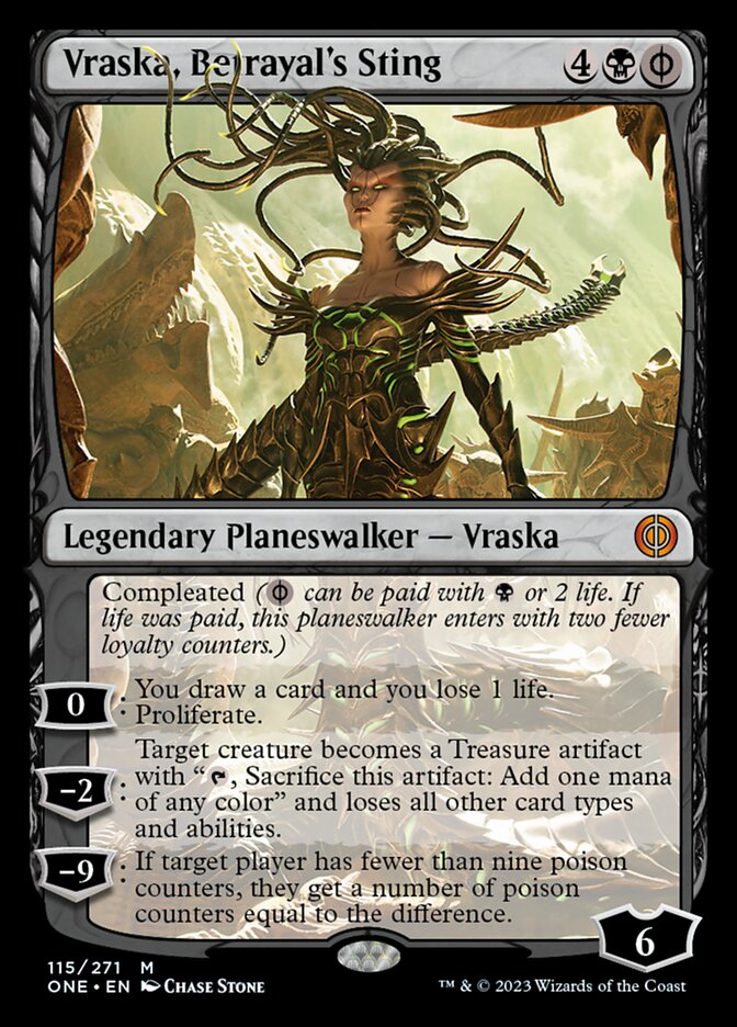 Vraska, Betrayal's Sting [Phyrexia: All Will Be One] | Gauntlet Hobbies - Angola