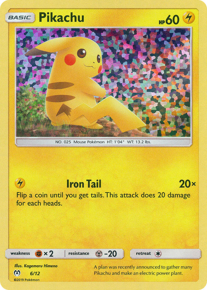 Pikachu (6/12) [McDonald's Promos: 2019 Collection]