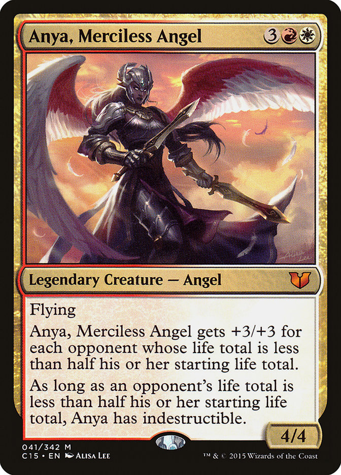 Anya, Merciless Angel [Commander 2015] | Gauntlet Hobbies - Angola