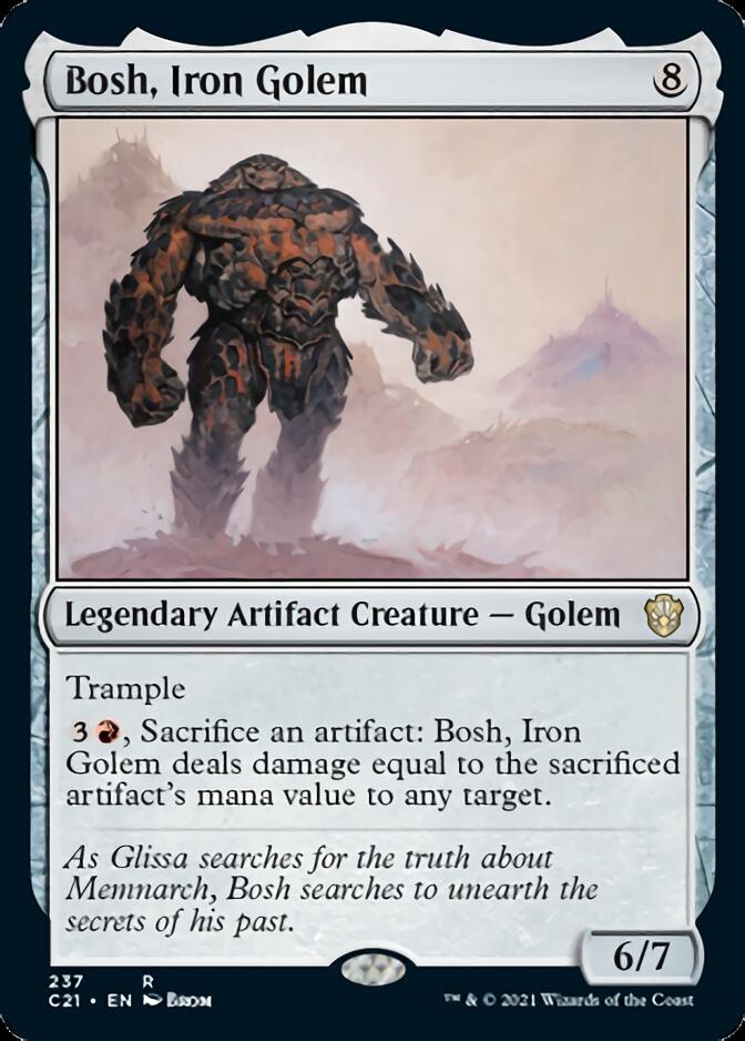 Bosh, Iron Golem [Commander 2021] | Gauntlet Hobbies - Angola