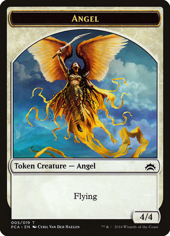 Angel Token [Planechase Anthology Tokens]