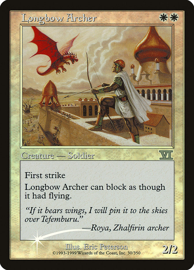 Longbow Archer [Friday Night Magic 2000] | Gauntlet Hobbies - Angola