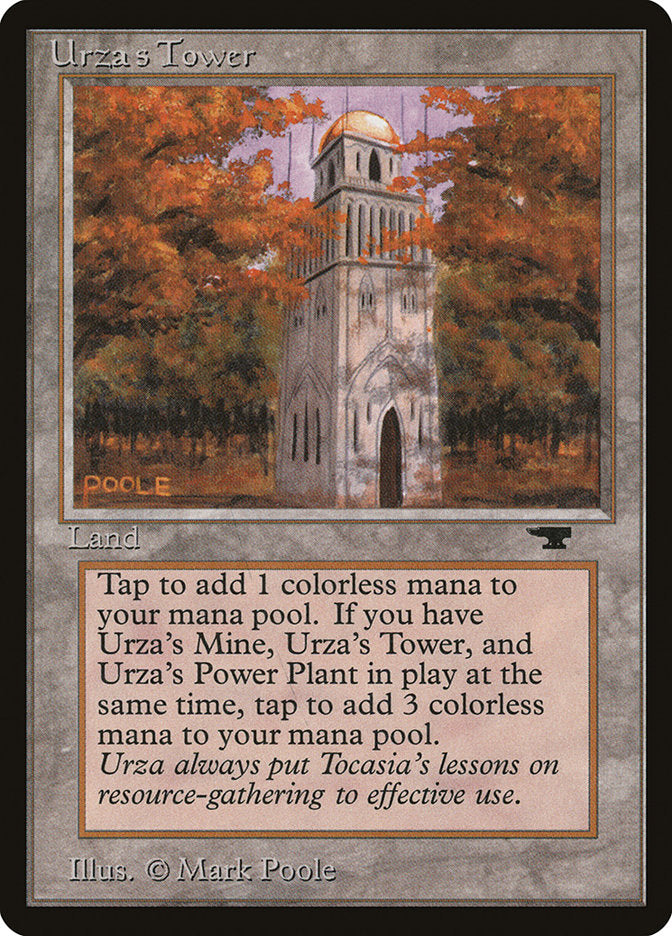 Urza's Tower (Autumn Leaves) [Antiquities] | Gauntlet Hobbies - Angola
