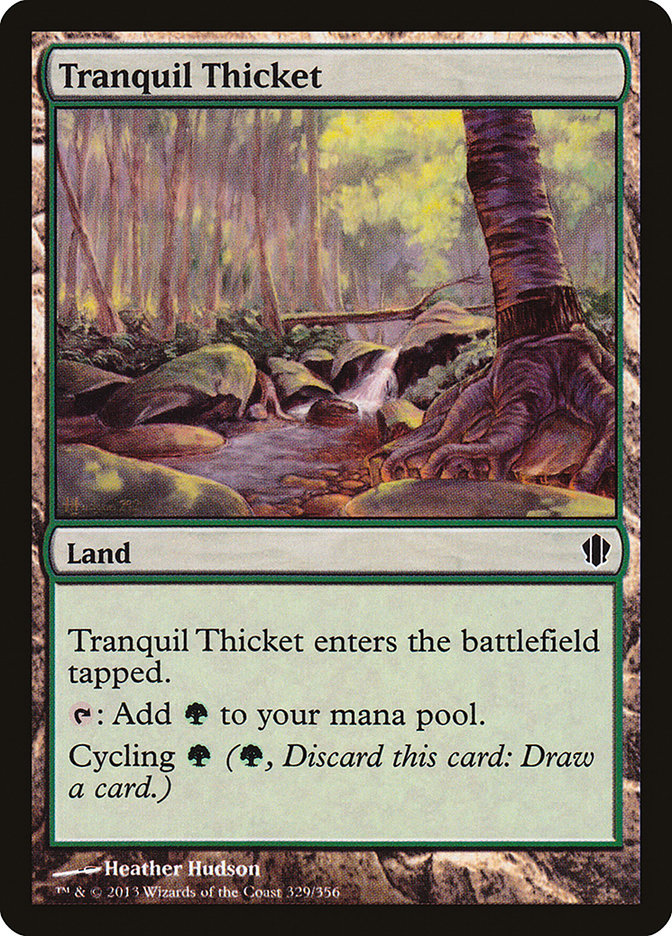 Tranquil Thicket [Commander 2013] | Gauntlet Hobbies - Angola