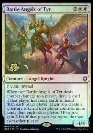Battle Angels of Tyr [Commander Legends: Battle for Baldur's Gate Prerelease Promos] | Gauntlet Hobbies - Angola