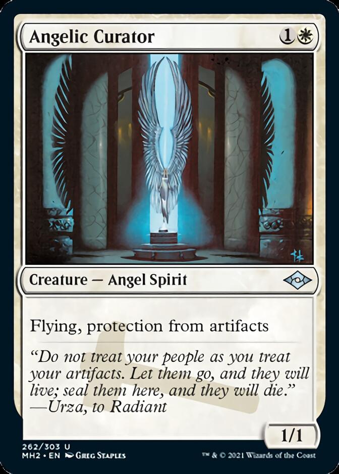 Angelic Curator (Foil Etched) [Modern Horizons 2] | Gauntlet Hobbies - Angola