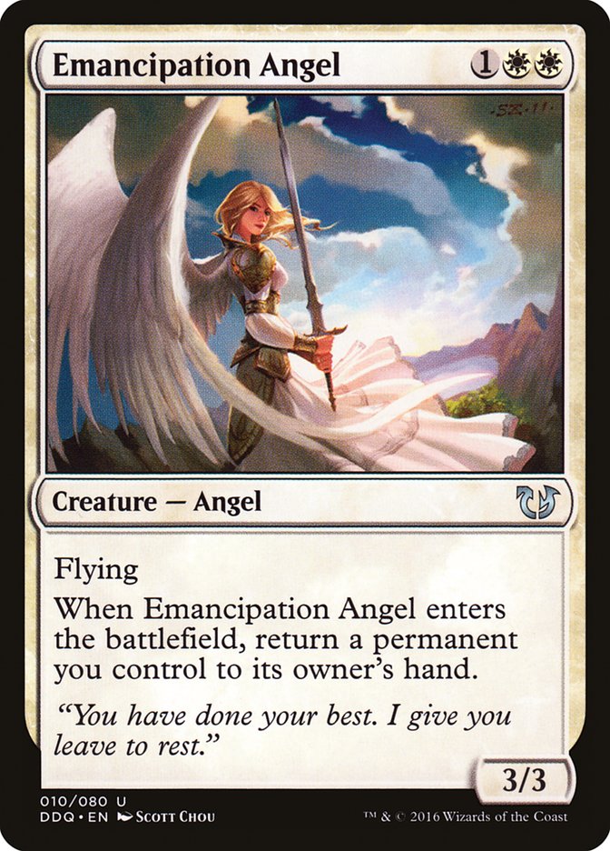 Emancipation Angel [Duel Decks: Blessed vs. Cursed] | Gauntlet Hobbies - Angola