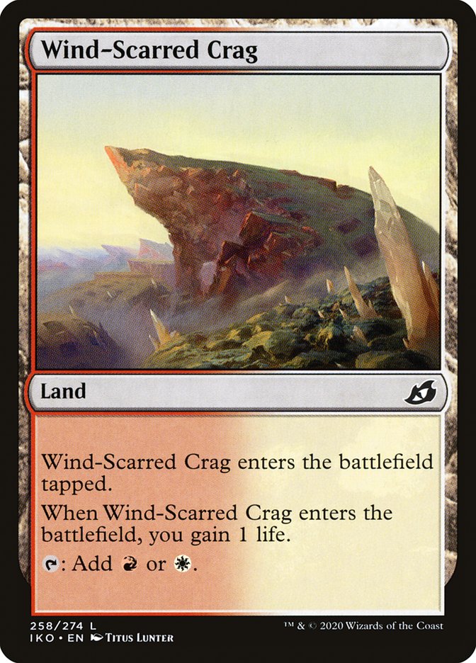 Wind-Scarred Crag [Ikoria: Lair of Behemoths] | Gauntlet Hobbies - Angola