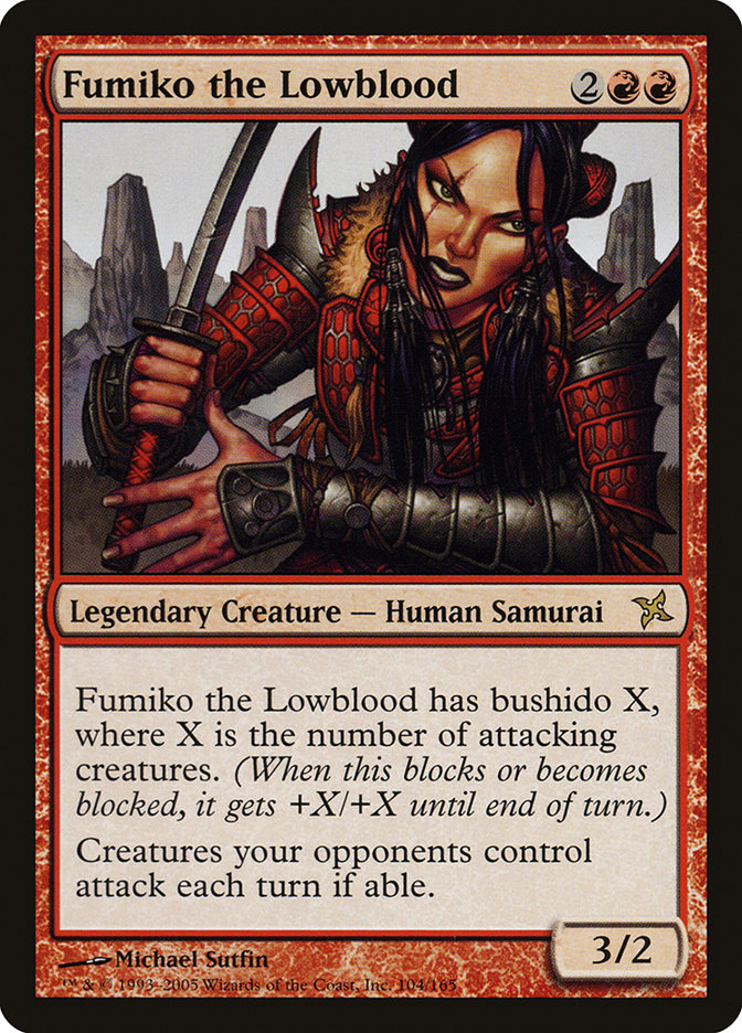 Fumiko the Lowblood [Betrayers of Kamigawa] | Gauntlet Hobbies - Angola