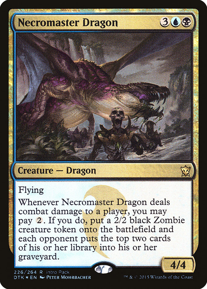 Necromaster Dragon (Intro Pack) [Dragons of Tarkir Promos] | Gauntlet Hobbies - Angola