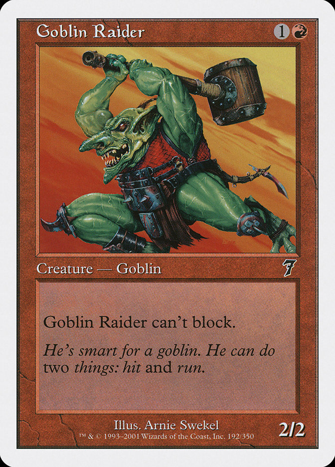 Goblin Raider [Seventh Edition] | Gauntlet Hobbies - Angola
