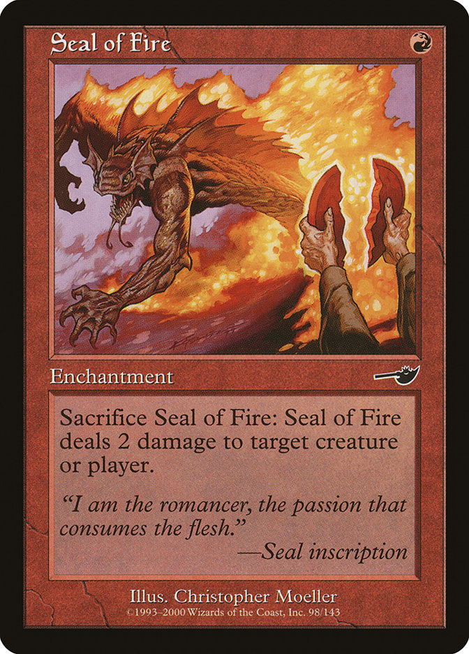 Seal of Fire [Nemesis] | Gauntlet Hobbies - Angola