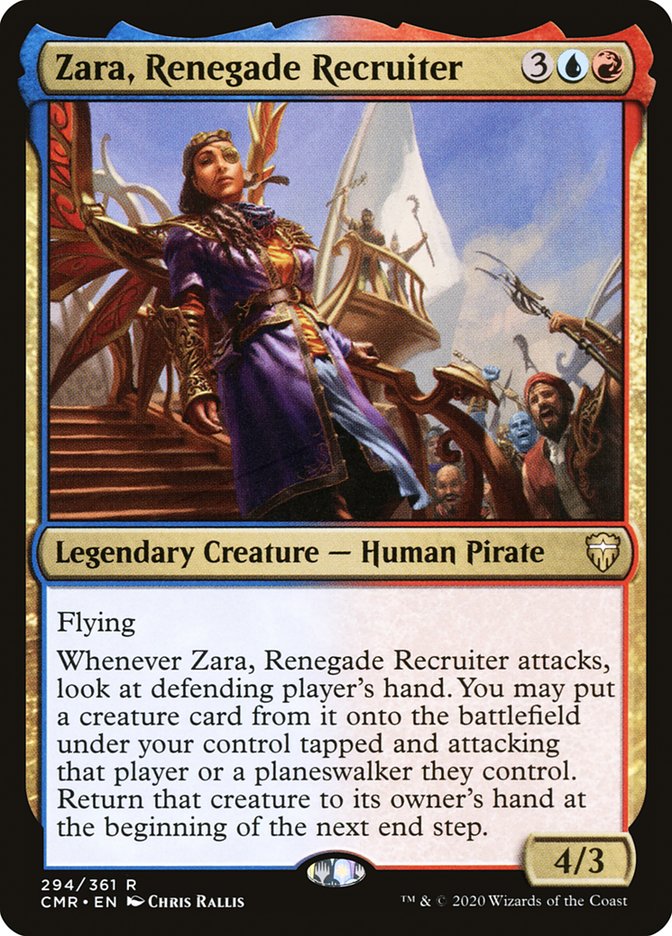Zara, Renegade Recruiter [Commander Legends] | Gauntlet Hobbies - Angola