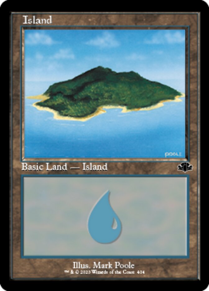 Island (404) (Retro) [Dominaria Remastered] | Gauntlet Hobbies - Angola