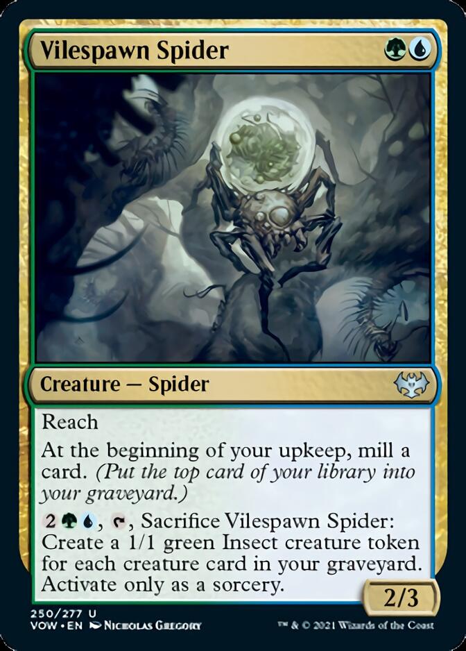 Vilespawn Spider [Innistrad: Crimson Vow] | Gauntlet Hobbies - Angola