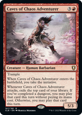 Caves of Chaos Adventurer [Commander Legends: Battle for Baldur's Gate] | Gauntlet Hobbies - Angola