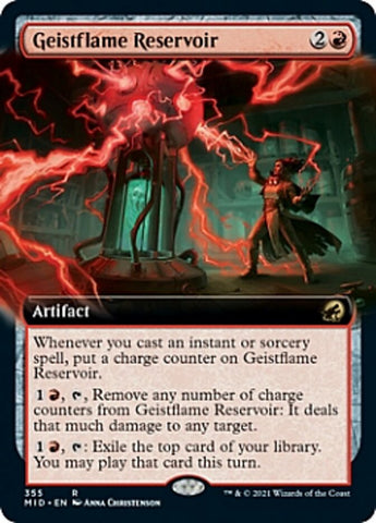 Geistflame Reservoir (Extended) [Innistrad: Midnight Hunt]