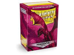 Dragon Shield Matte Sleeve - Magenta ‘Fuchsin’ 100ct