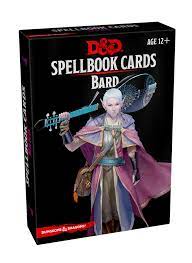 D&D Spellbook Cards - Bard