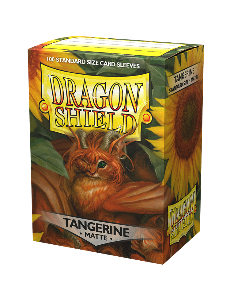 Dragon Shield Classic Sleeve - Tagerine ‘Dyrkottr’ 100ct