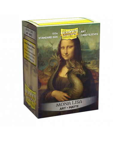 Dragon Shield Art Sleeve -  ‘Mona Lisa' 100ct