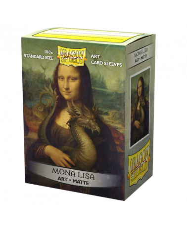 Dragon Shield Art Sleeve -  ‘Mona Lisa' 100ct