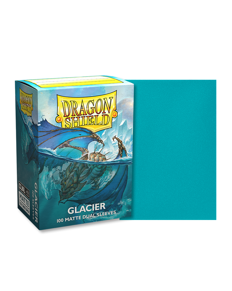 Dragon Shield Matte Dual Sleeve - Glacier | Gauntlet Hobbies - Angola