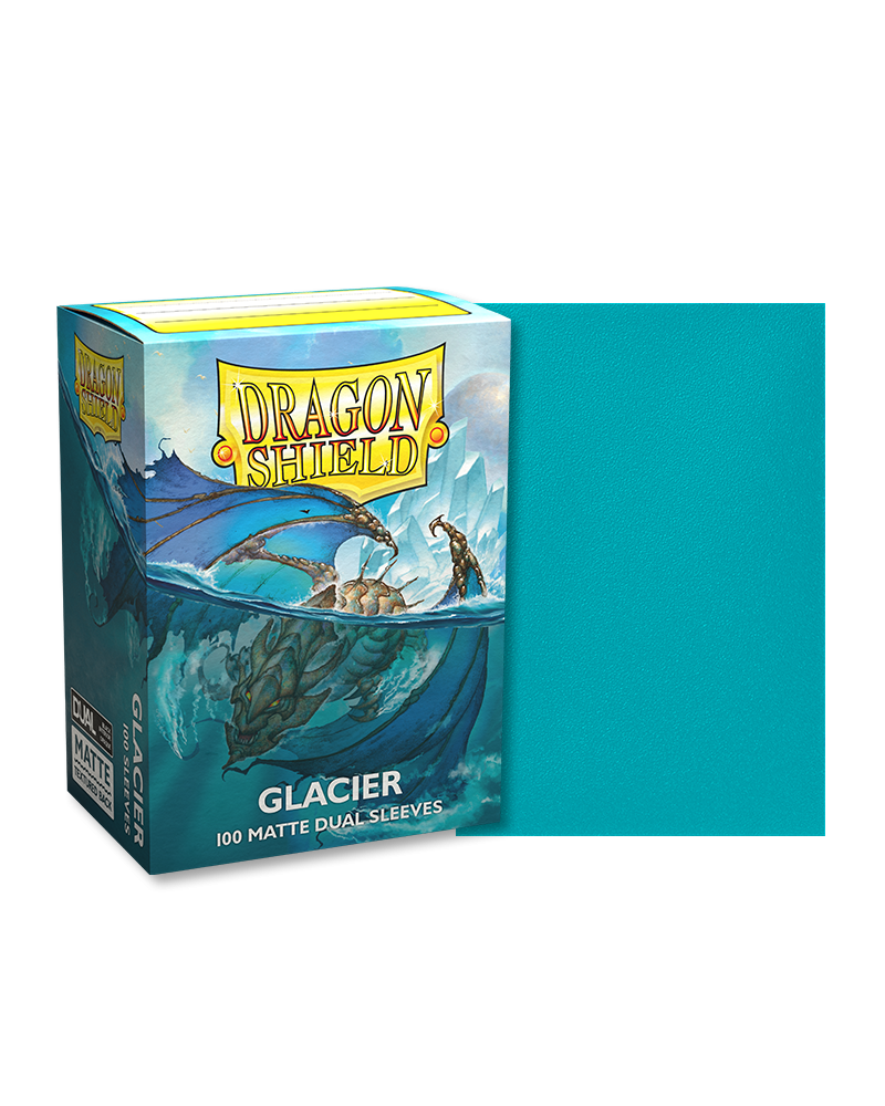 Dragon Shield Matte Dual Sleeve - Glacier