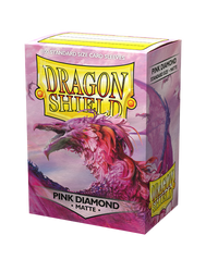 Dragon Shield Matte Sleeve - Pink Diamond ‘Flor’ 100ct