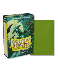 Dragon Shield Matte Sleeve - Olive ‘Bakudrane’ 60ct