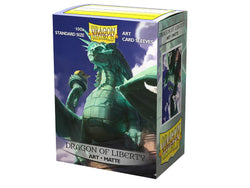 Dragon Shield Art Sleeve -  ‘Dragon of Liberty' 100ct
