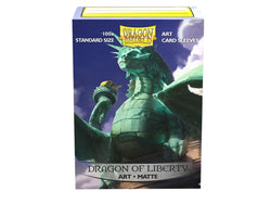 Dragon Shield Art Sleeve -  ‘Dragon of Liberty' 100ct