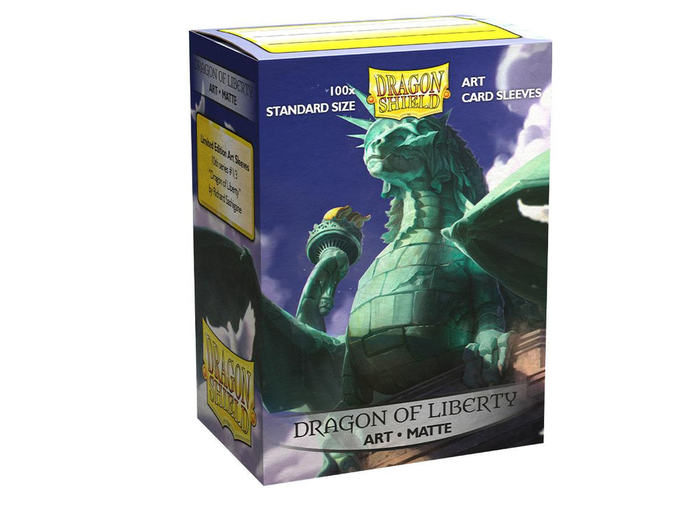 Dragon Shield Art Sleeve -  ‘Dragon of Liberty' 100ct