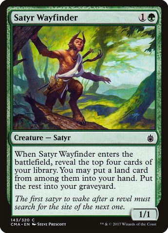 Satyr Wayfinder [Commander Anthology]