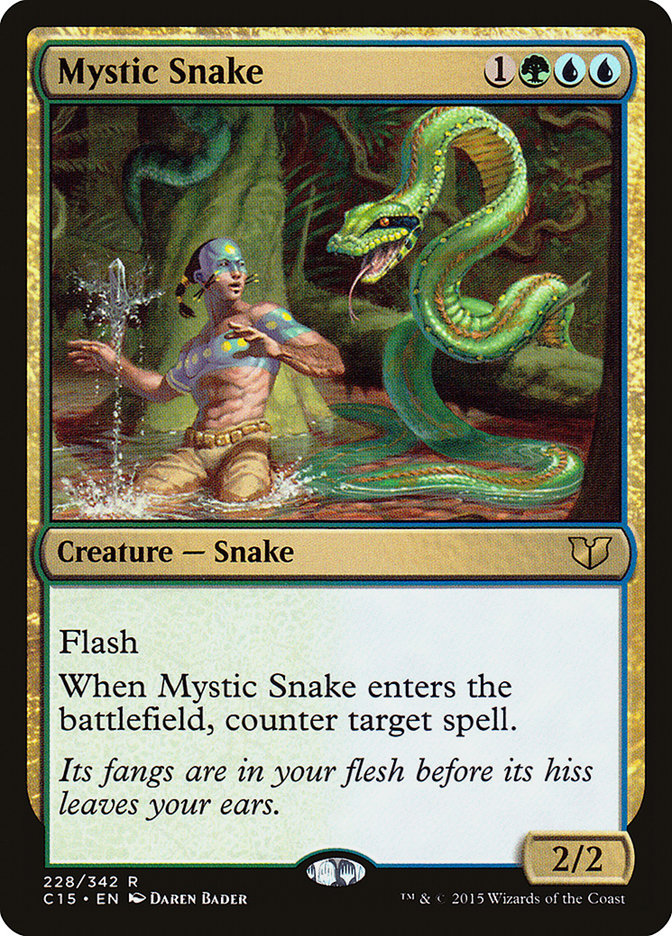Mystic Snake [Commander 2015] | Gauntlet Hobbies - Angola