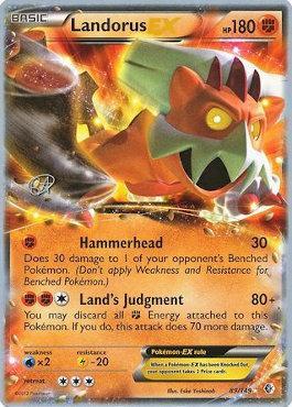 Landorus EX (89/149) (The Flying Hammer - Rowan Stavenow) [World Championships 2015]