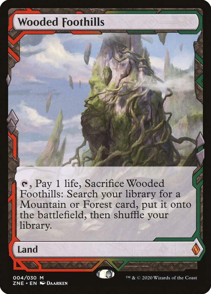 Wooded Foothills (Expeditions) [Zendikar Rising Expeditions] | Gauntlet Hobbies - Angola