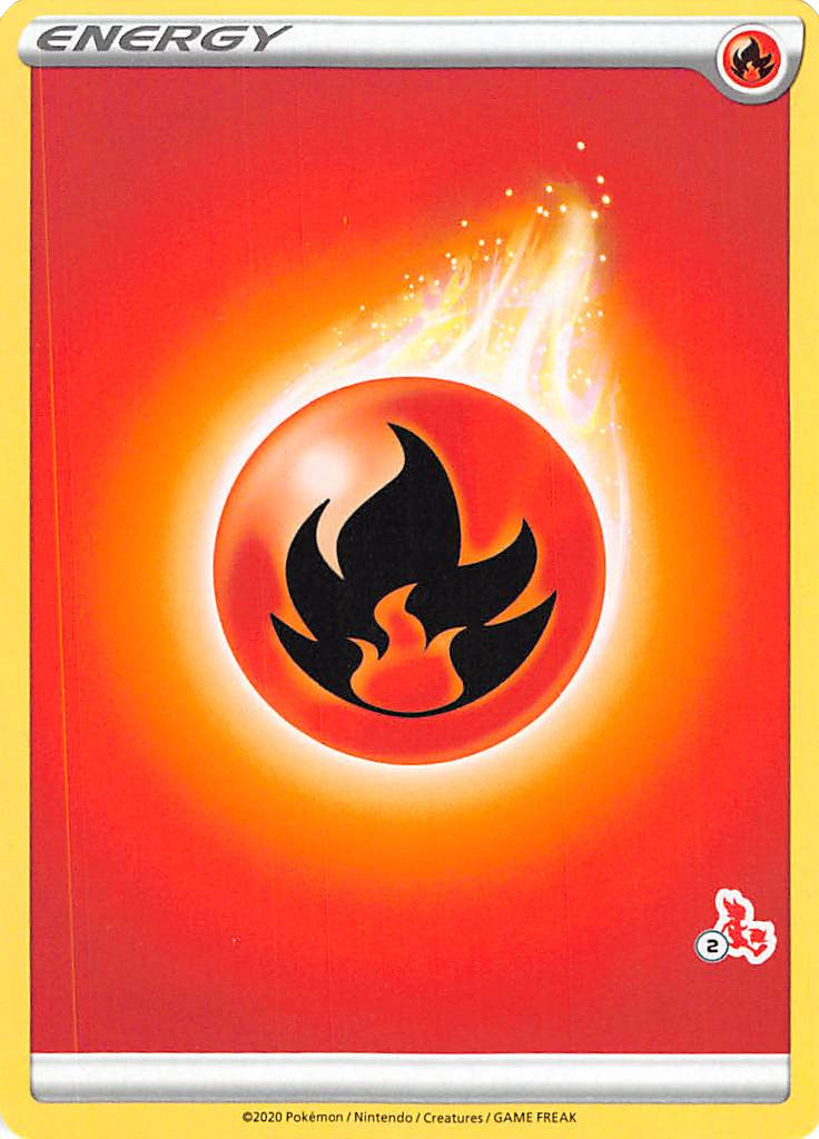 Fire Energy (Cinderace Stamp #2) [Battle Academy 2022] | Gauntlet Hobbies - Angola