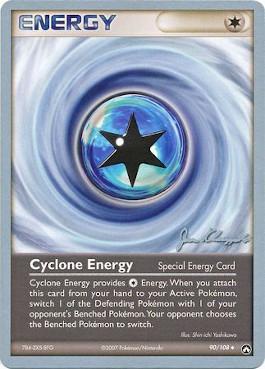 Cyclone Energy (90/108) (Psychic Lock - Jason Klaczynski) [World Championships 2008] | Gauntlet Hobbies - Angola