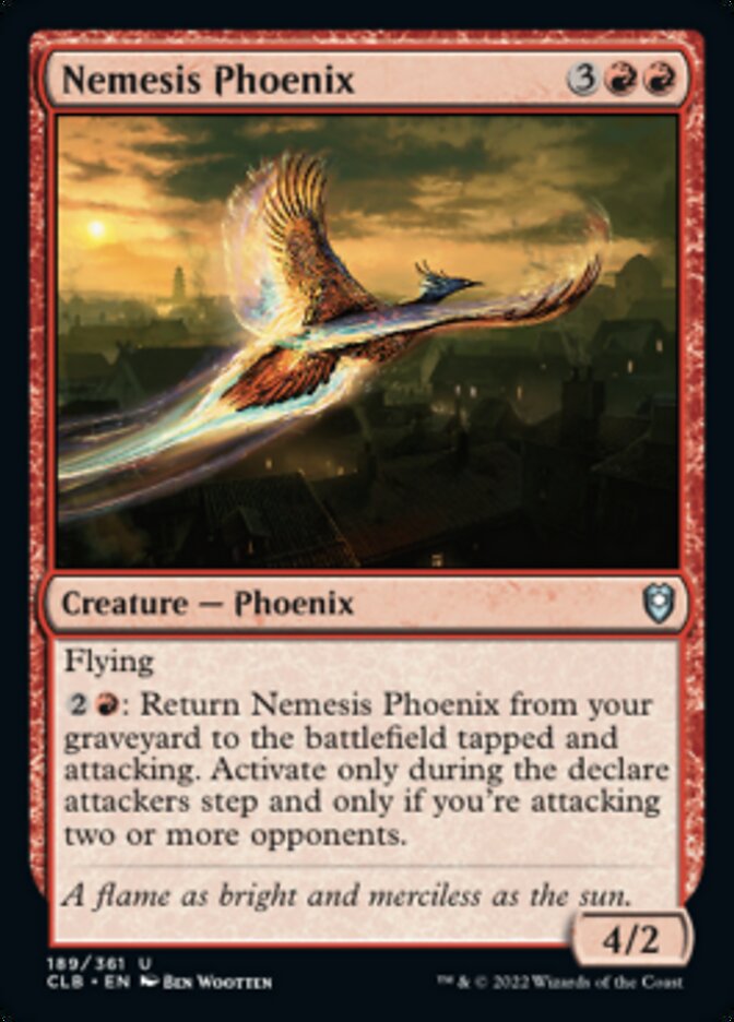 Nemesis Phoenix [Commander Legends: Battle for Baldur's Gate] | Gauntlet Hobbies - Angola