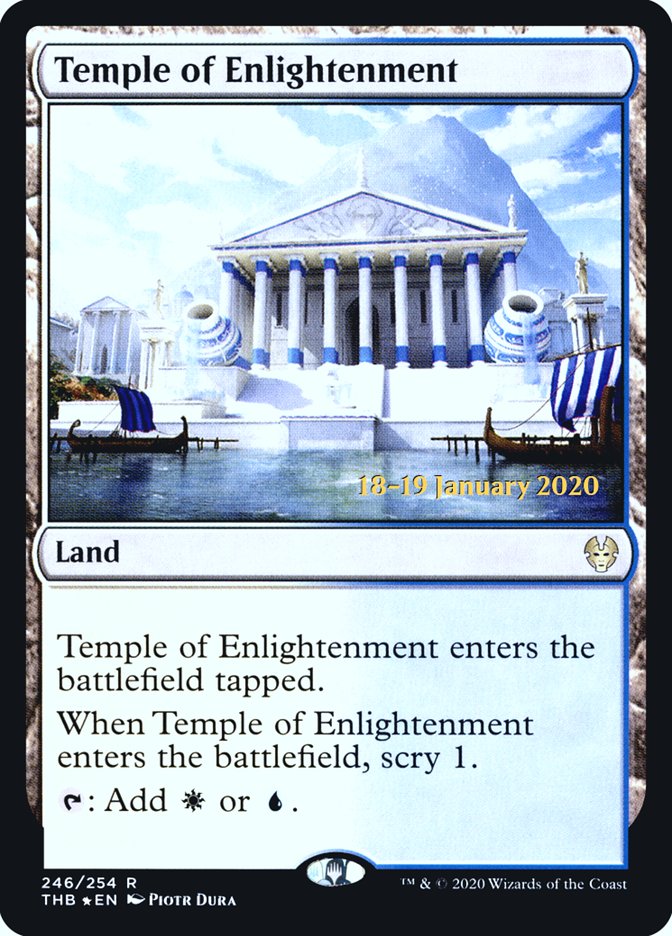 Temple of Enlightenment [Theros Beyond Death Prerelease Promos] | Gauntlet Hobbies - Angola