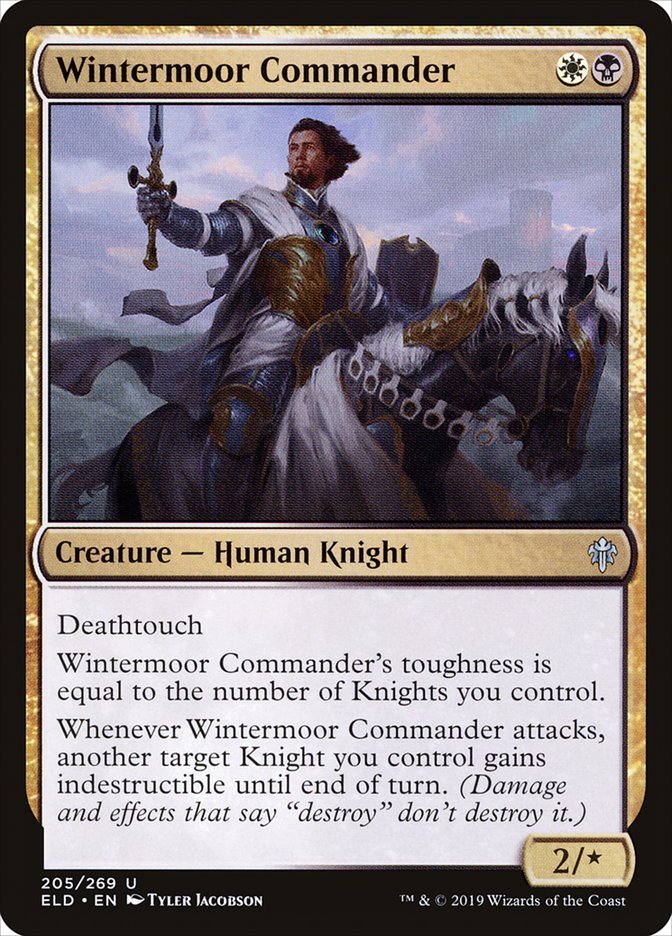 Wintermoor Commander [Throne of Eldraine] | Gauntlet Hobbies - Angola